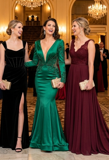 Evening Gowns — luxury dress hire